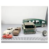 STRUCTO AUTO HAULER, MISSING A WHEEL, ETC.