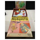 WHITMAN HERCULOIDS PUZZLE AND MOSQUITO GAME TEAR