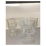 SET OF GOBLETS