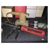 CAULKING GUN, SANDER ETC.