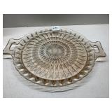 WINDSOR BLOCK PATTERN SERVING PLATE