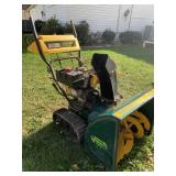 YARDMAN 7HP- 24" POWER STEERING SNOW BLOWER
