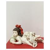 LENOX FIREPLACE COLLECTION SLEEPING GIRL 2.75" H