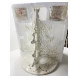 THE LENOX DELIGHT TREE NIB W/ ORNAMENTS TO HANG