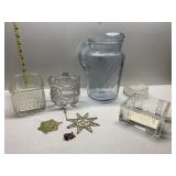 SALT BOX, STAR ORNAMENT, BOX W/ INSPIRING CARDS