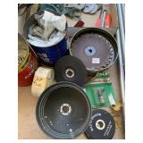 GRINDING DISCS, SCREWS, ETC.