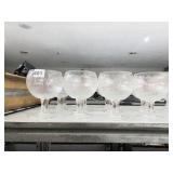 STEMMED LARGE GOBLETS SET OF 11