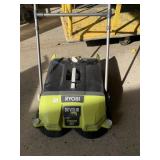 RYOBI DEVOUR CORDLESS SWEEPER FOR DRIVEWAY