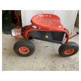 300LB. CAP. ROLLING UTILITY CART TRACTOR SEAT
