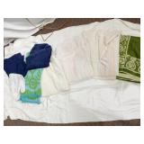 XL YELLOW POCKET T, M SWEATSHIRT, SHOP TOWELS,