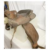 WESTERN SADDLE #53 ON BACK VERY GOOD CONDITION -