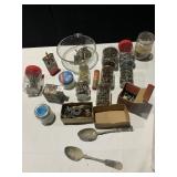 PINS, COPPER BOLTS AND VINTAGE HARDWARE ITEMS