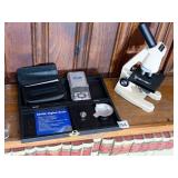 DS-750 DIGITAL SCALE, M-11TC MICROSCOPE