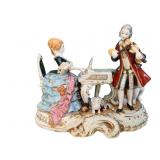 SGK CHINA OCCUPIED JAPAN PARLOR SCENE WOMAN AT