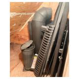 CAST IRON PARLOR STOVE NEVER ASSEMBLED