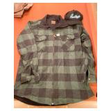 BERNE HEAVY LINED BUTTON UP WORK SHIRT, BAILEYS