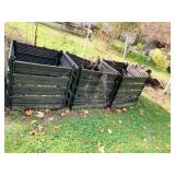 3 RAISED GARDEN BED CONTAINERS