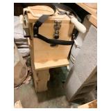 WEEBLY TOOLBOX, HOLDS FRAME RACKS, BRUSHES,