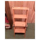 CHAIR TO LADDER STEP STOOL CHAIR