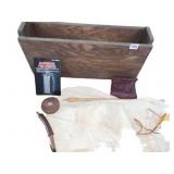 FIRE STARTER SUPPLIES AND WOOD BOX