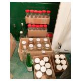 ASSORTED GLASS VESSELS