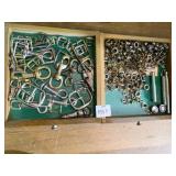 BELT BUCKLES, FASTENERS. GROMET