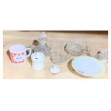 BETTY MUG CRUET 1 CANDLE HOLDER AND HALL
