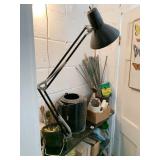 ADJUSTABLE CLAMP LAMP, GARDENING ITEMS INCLUDING