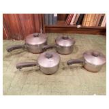 REVERE WARE POT WITH HANDLE AND LID