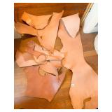 ASSORTED LEATHER PIECES