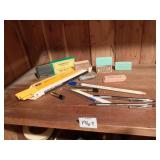 ERASERS, DRAWING PENCILS, ETC.