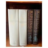 2 VOLUMES OF ILLUSTRATED KIPLING A SELECTION OF