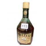 CUTTY SCOTCH WHISKEY SEALED BOTTLE