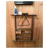 POOL TABLE ACCESSORY WALL MOUNTED RACK, PLASTIC