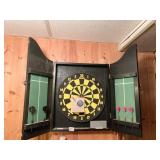 CORK DART BOARD, DARTS, ORIGINAL INSTRUCTIONS IN