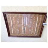 STITCH SAMPLER FRAMED