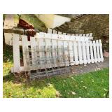 FENCE PANELS, BOTH WOOD AND WIRE