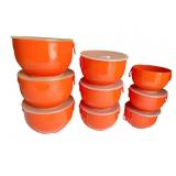 3 SETS OF NESTING BOWLS W/ LIDS NEW