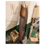 HEAVY LEATHER APRON, VERY STIFF