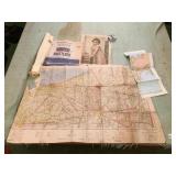 1896 PRINT OF A GIRL (HAS BEEN ROLLED,