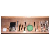 SEWING BOBBINS, PIN CUSHION, SEWING/LEATHER