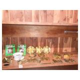 BRASS HARDWARE SETS W/ CORNERS AND ACCENT