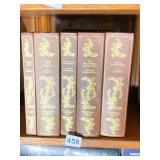 5 VOLUMES OF THE CZAR ALEXANDER II BINDING