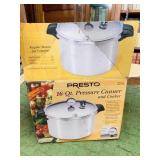 16 QT PRESTO PRESSURE COOKER AND CANNER WITH OB