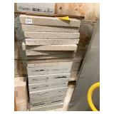 9 - 16X8X1.4 CONCRETE BRICKS, 7 - 16X8X4 CINDER