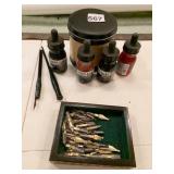 FOUNTIAN PEN NIBS, FOUNTAIN PEN INK, FOUNTAIN