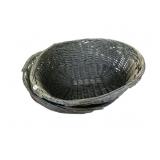 2 LARGE DOG BED BASKETS