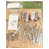 SUTURE SCISSORS, SCALPELS, REPLACEMENT BLADES,
