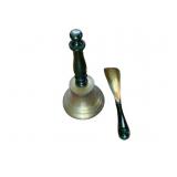 BRASS BELL AND SHOEHORN