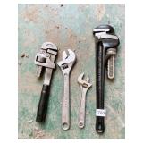 RIDGID PIPE WRENCH, SUPER ADJUSTABLE 12" WRETCH,